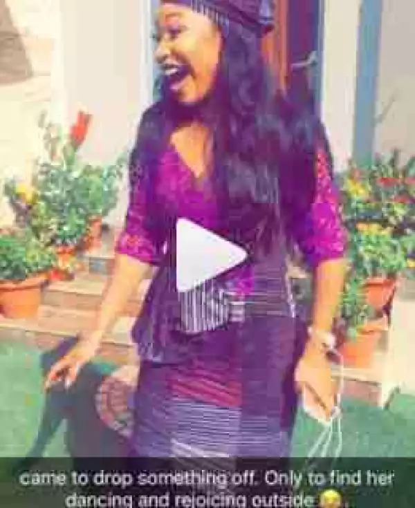Actress Tonto Dikeh Dances After Her Dad Refunded Her Bride Price To Churchill (Video)